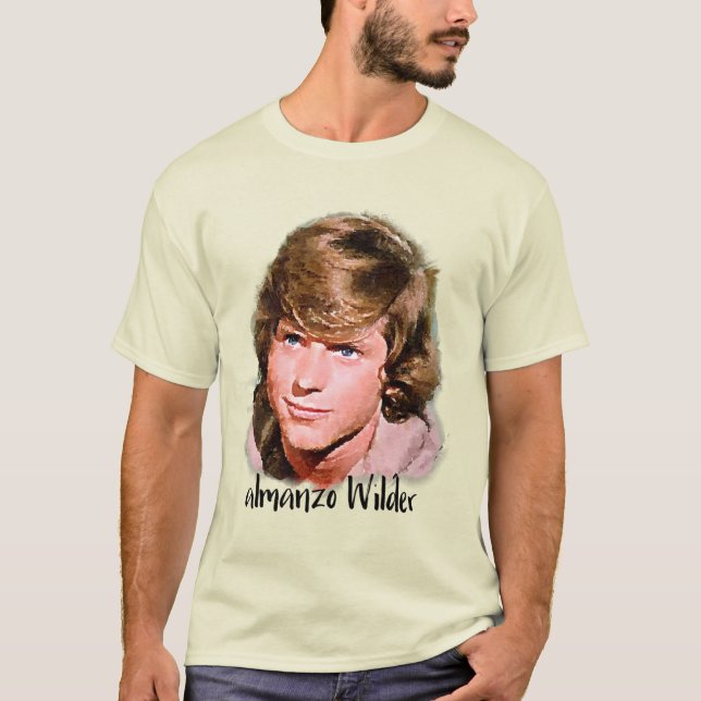 Almanzo Wilder Little House on the Prairie T-Shirt (Vorderseite)