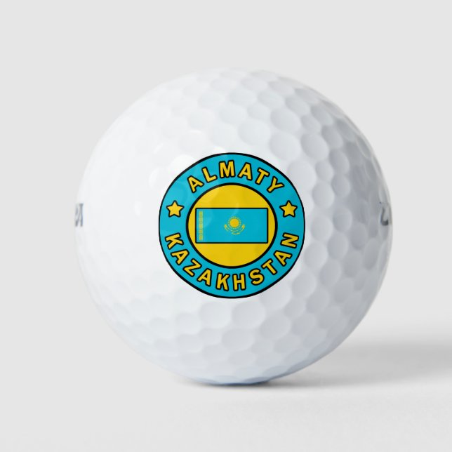 Almaty Kasachstan Golfball (Vorderseite)