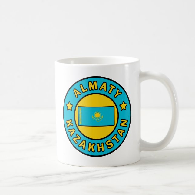 Almaty Kasachstan Kaffeetasse (Rechts)