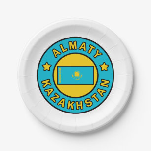 Almaty Kasachstan Pappteller