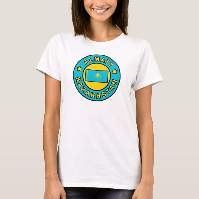 Almaty Kasachstan T-Shirt (Vorderseite)