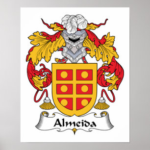 Almeida Familienwappen Poster