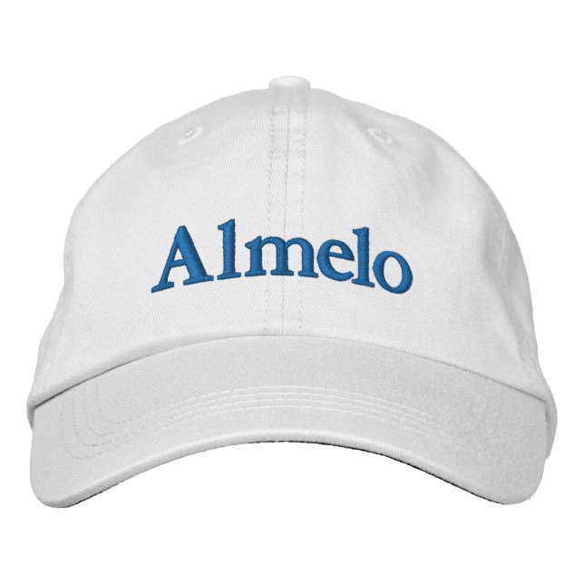 Almelo bestickte Baseballkappe (Vorderseite)