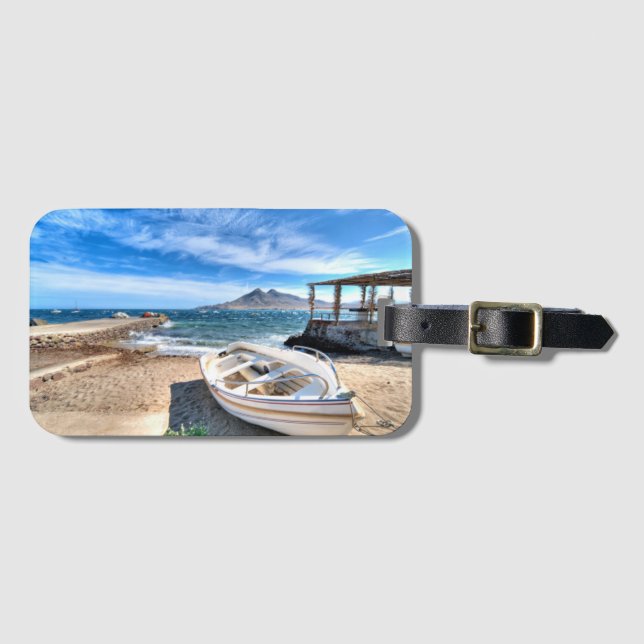 Almería, La Isleta Del Moro | Mrz Mediterráneo Gepäckanhänger (Vorderseite (Horizontal))