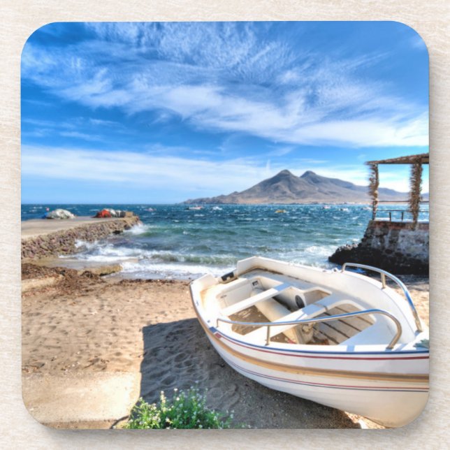 Almería, La Isleta Del Moro | Mrz Mediterráneo Untersetzer (Vorderseite)