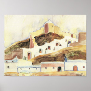 Almeria von Walter Gramatte, Vintager Expressionis Poster