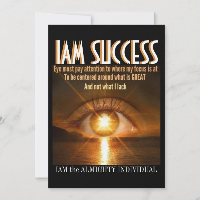 ALMIGHTY INDIVIDUAL EINLADUNG (Vorderseite)