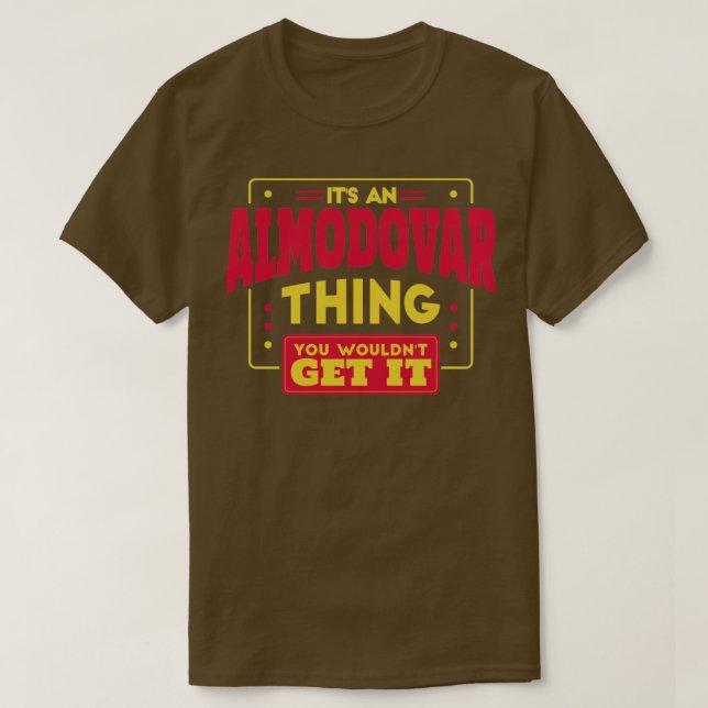Almodovar T-Shirt (Design vorne)
