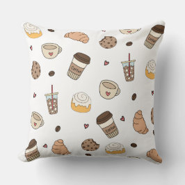 Almofada decorativa coffee lovers kissen