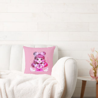 almofada garota kpop cantora desenho kissen