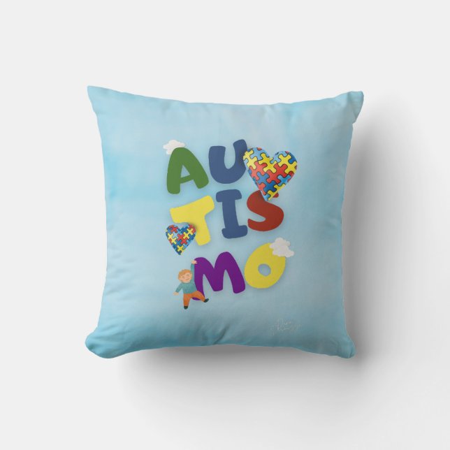 Almofada Mãe de Autista Kissen (Vorderseite)