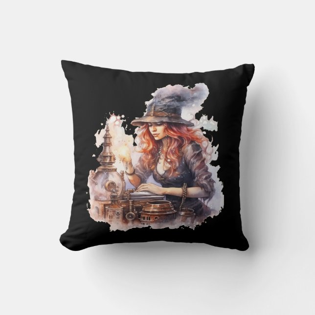 Almofada (Pillow) Halloween Steampunk Kissen (Vorderseite)