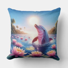 almofada quadrada com tema lendas do boto kissen