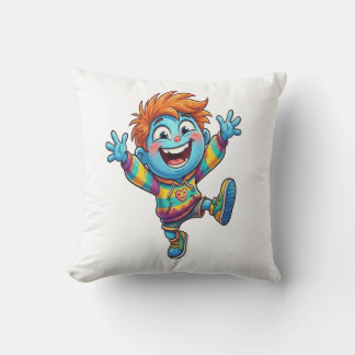 Almohada Alegre de Personaje de Dibujos Animados  Kissen