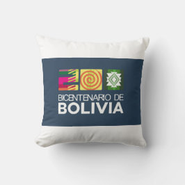 Almohada bicentenario de Bolivien Kissen