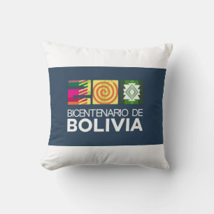 Almohada bicentenario de Bolivien Kissen