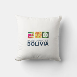 Almohada bicentenario de Bolivien Kissen