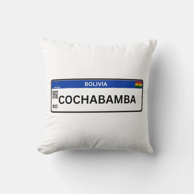 Almohada Cochabamba Mercosur Kissen (Vorderseite)