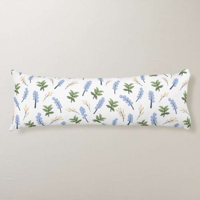 Almohada Flor de espuela de caballero Seitenschläferkissen (Vorderseite)