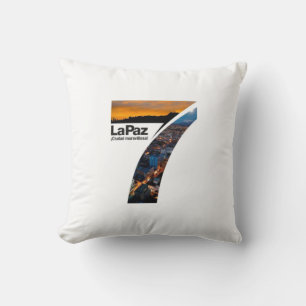 Almohada La Paz ciudad Maravillosa Kissen