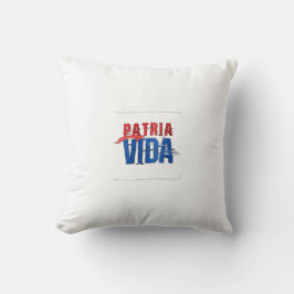 Almohada Patria y vida Kissen