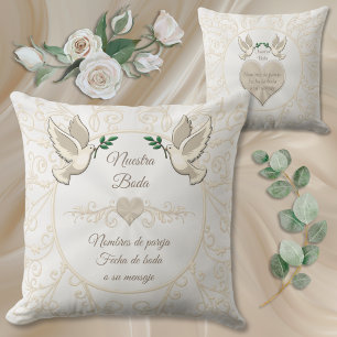 Almohadas de boda personalizadas. Regalos de Boda Kissen