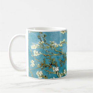 Almond blossom (1890) Vincent Van Gogh Floral Art Kaffeetasse