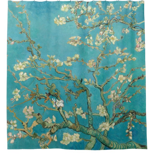 Almond Blossom, 1890 von Vincent van Gogh Duschvorhang (Vorderseite)