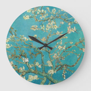 Almond Blossom, 1890 von Vincent van Gogh Große Wanduhr