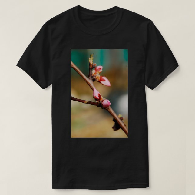 Almond Blossom Buds T-Shirt (Design vorne)