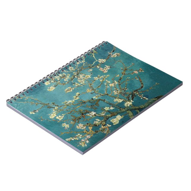 Almond Blossom-Notebook Notizblock (Linke Seite)
