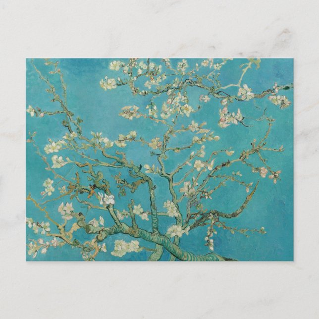 Almond Blossom, Oil Painting, Vincent Van Gogh Postkarte (Vorderseite)