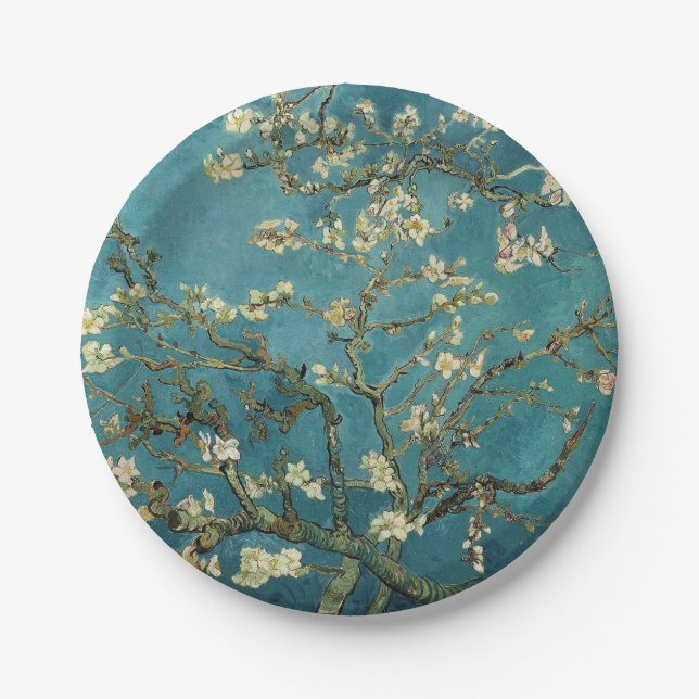 Almond Blossom Pappteller (Vorderseite)