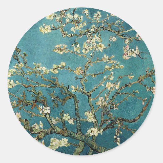 Almond Blossom Sticker (Vorderseite)