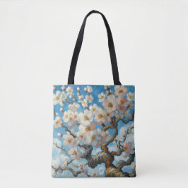 Almond Blossom Tote Bag Ölgemälde