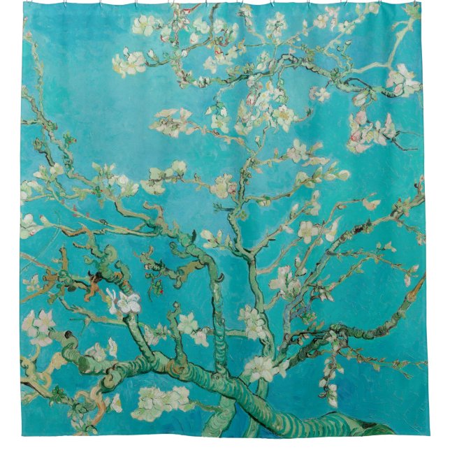 Almond Blossom Van Gogh Duschvorhang (Vorderseite)