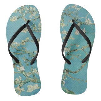 Almond Blossom Van Gogh Flip Flops