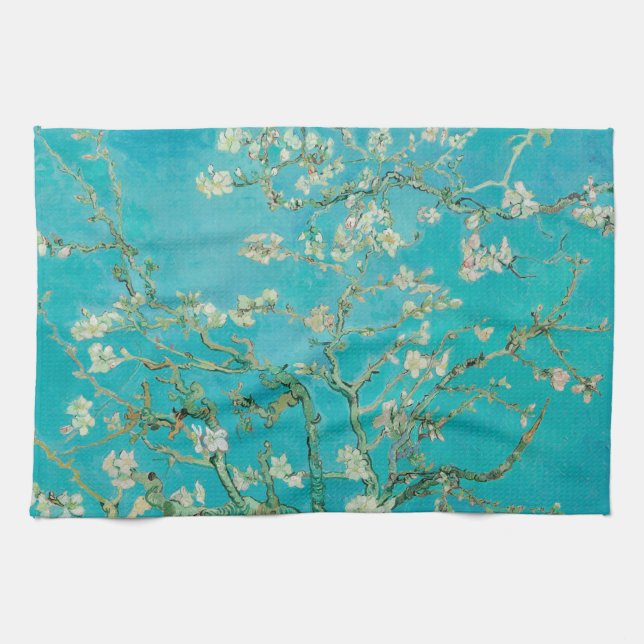 Almond Blossom Van Gogh Geschirrtuch (Horizontal)