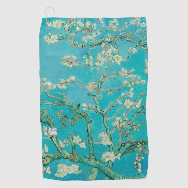 Almond Blossom Van Gogh Golfhandtuch (Vorderseite)