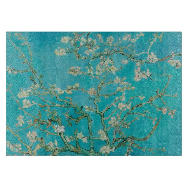 Almond Blossom Van Gogh Schneidebrett (Vorderseite)