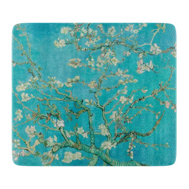 Almond Blossom Van Gogh Schneidebrett (Vorderseite)