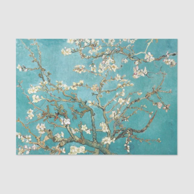Almond blossom, Van Gogh Seidenpapier (Vorderseite)
