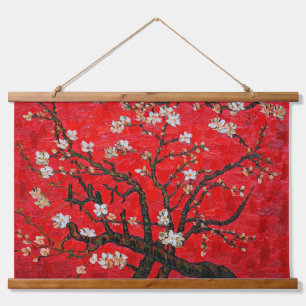 Almond Blossom, Van Gogh Wandteppich Mit Holzrahmen