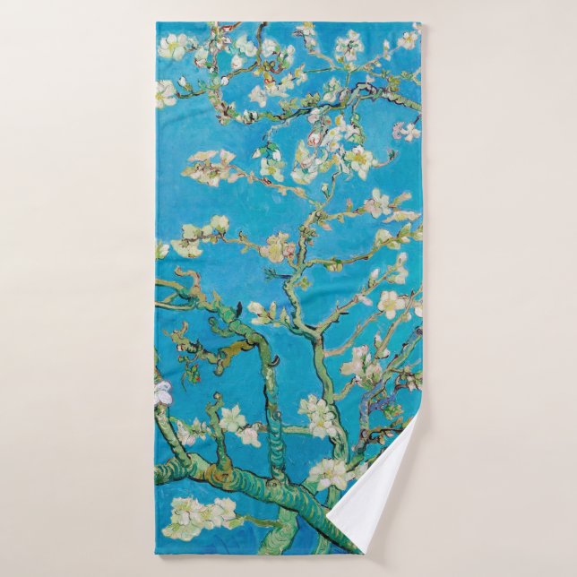 Almond Blossom, Vincent van Gogh Badehandtuch (Badehandtuch)