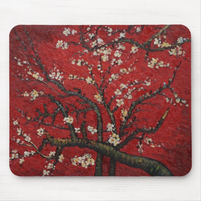 Almond Blossom Vincent Van Gogh Mousepad (Vorne)
