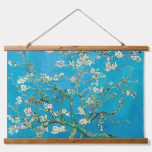 Almond Blossom, Vincent van Gogh Wandteppich Mit Holzrahmen