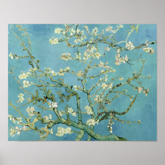 Almond Blossom von Van Gogh Fine Art Poster Print