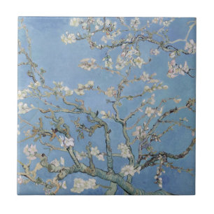 Almond Blossom von Van Gogh, Vintage Blumenkunst Fliese