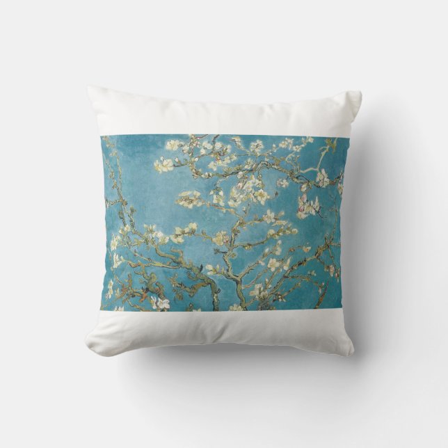 Almond Blossom von Vincent van Gogh Kissen (Vorderseite)