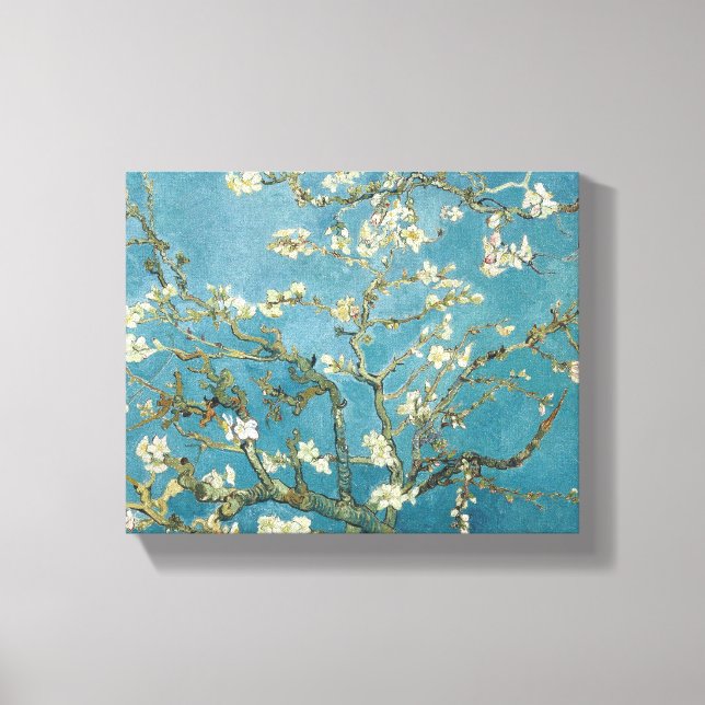 Almond Blossom von Vincent Van Gogh Leinwanddruck (Vorderseite)